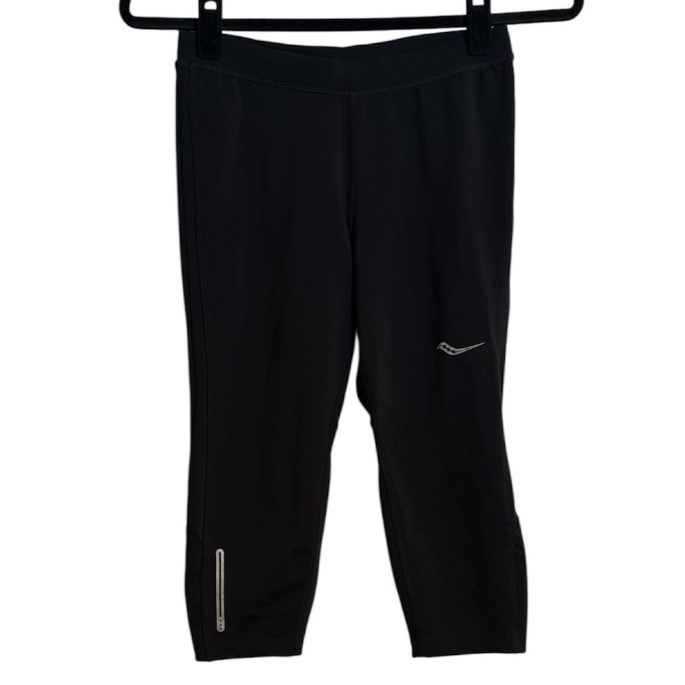 🖤 Saucony Black Cropped Athletic Leggings